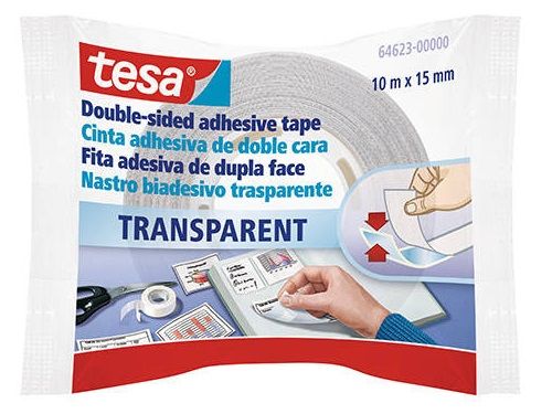 TESA CINTA DOBLE CARA UNIVERSAL 15mm X 10m  64623