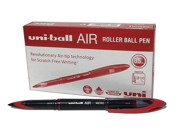 (CJ.12) UNI-BALL AIR MICRO UBA-188-M ROJO  1904960