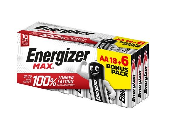 ENERGIZER PACK 24 PILAS ALCALINAS LR6-E91 (AA)