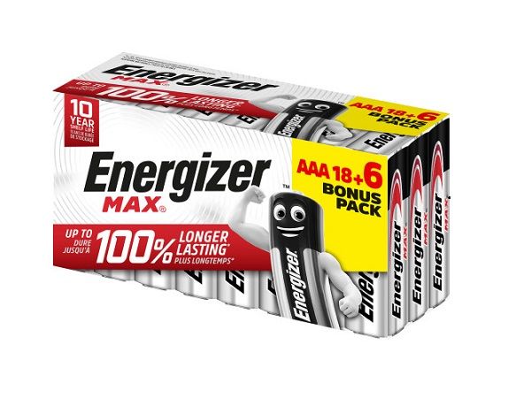 ENERGIZER PACK 24 PILAS ALCALINAS LR03-E92 (AAA)