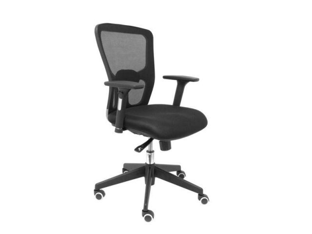 PYC SILLA SINCRO MALLA POZUELO NEGRO 20SNBALI840