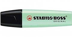 STABILO BOSS MARCADOR PASTEL VERDE 70/116