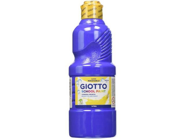 GIOTTO TÉMPERA LAVABLE AZUL ULTRAMAR 500ML 535317