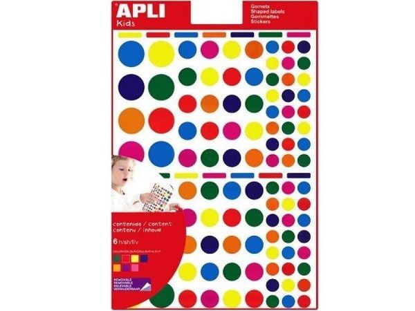 APLI BOLSA GOMETS MULTICOLOR REDONDO 6H REMO 12970