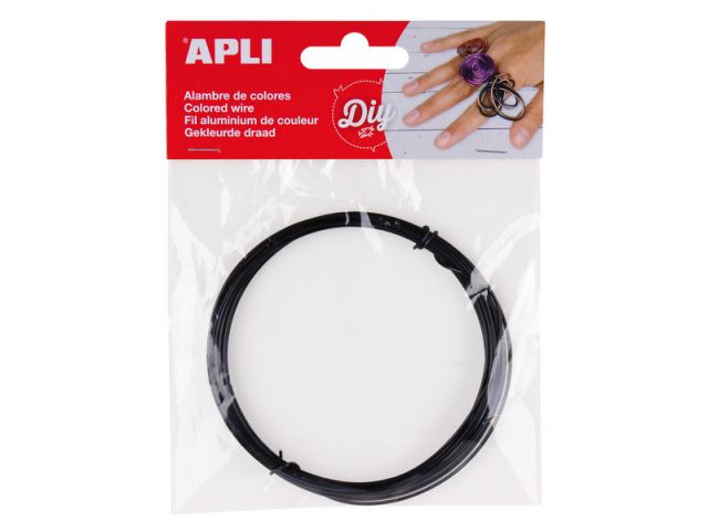 APLI ALAMBRE COLOR NEGRO 1,5 X 5MTS.14094