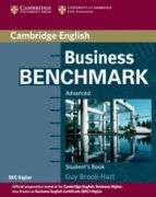 BUSINESS BENCHMARK ADVANCED. STUDENT'S BOOK