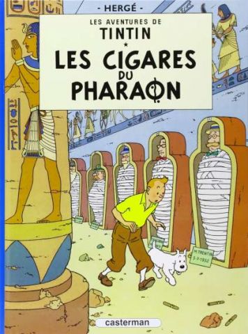 TINTIN. LES CIGARES DU PHARAON