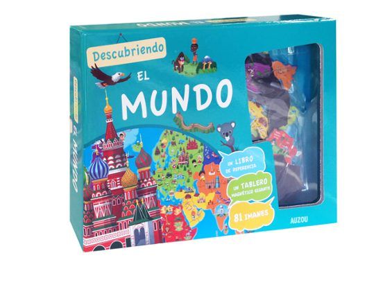 DESCUBRIENDO EL MUNDO. ATLAS MAGNÉTICO (AUZOU)