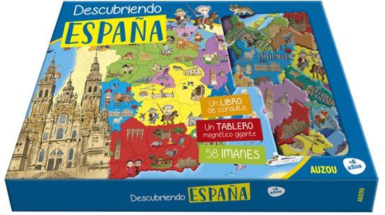 DESCUBRIENDO ESPAÑA. ATLAS MAGNÉTICO (AUZOU)