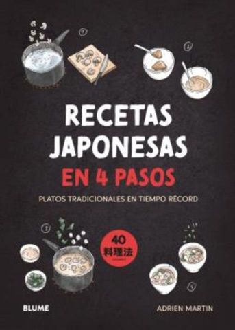 RECETAS JAPONESAS EN 4 PASOS (BLUME)