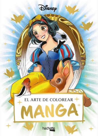 EL ARTE DE COLOREAR MANGA DISNEY (HACHETTE)