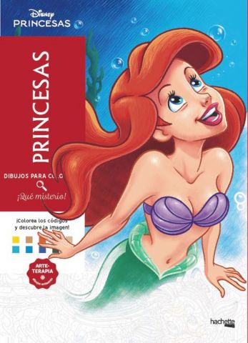 DIBUJOS PARA COLOREAR. PRINCESAS (HACHETTE)