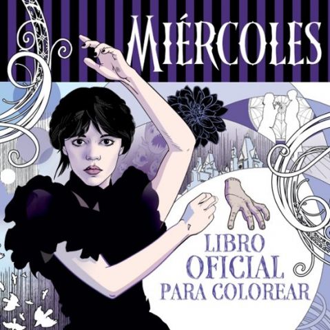 MIÉRCOLES ADAMS. LIBRO OFICIAL PARA COLOREAR (MONTENA)