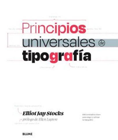 PRINCIPIOS UNIVERSALES DE TIPOGRAFÍA (BLUME)
