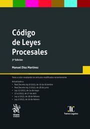 CÓDIGO DE LEYES PROCESALES ED. 2024 (TIRANT)