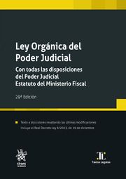 LEY ORGÁNICA DEL PODER JUDICIAL ED. 2024 (TIRANT)