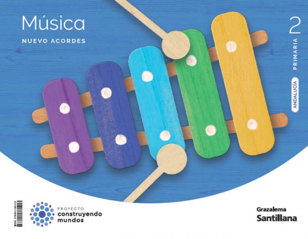 (SANTILLANA) MÚSICA 2º EP AND. 23 NUEVOS ACORDES