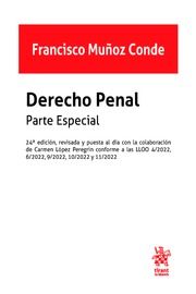 DERECHO PENAL PARTE ESPECIAL ED. 2022 (TIRANT)
