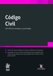 CÓDIGO CIVIL ED. 2023 (TIRANT)