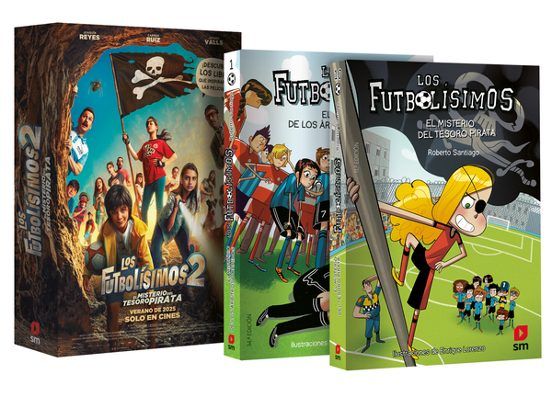 PACK PELÍCULA LOS FUTBOLÍSIMOS (SM)