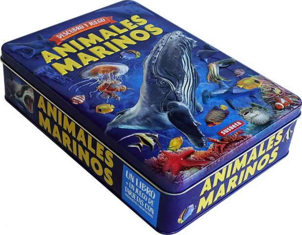 ANIMALES MARINOS. DESCUBRO Y JUEGO (SUSAETA)
