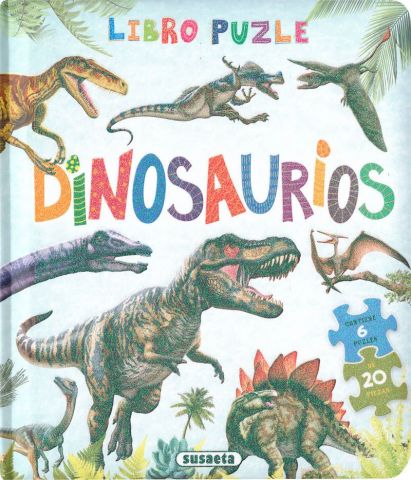 LIBRO PUZLE. DINOSAURIOS (SUSAETA)