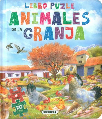 LIBRO PUZLE. ANIMALES DE LA GRANJA (SUSAETA)