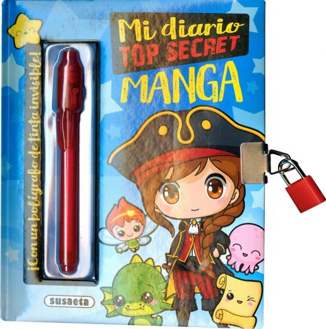 MI DIARIO TOP SECRET. MANGA (SUSAETA)