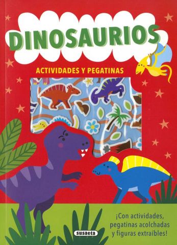 ACTIVIDADES Y PEGATINAS. DINOSAURIOS (SUSAETA)