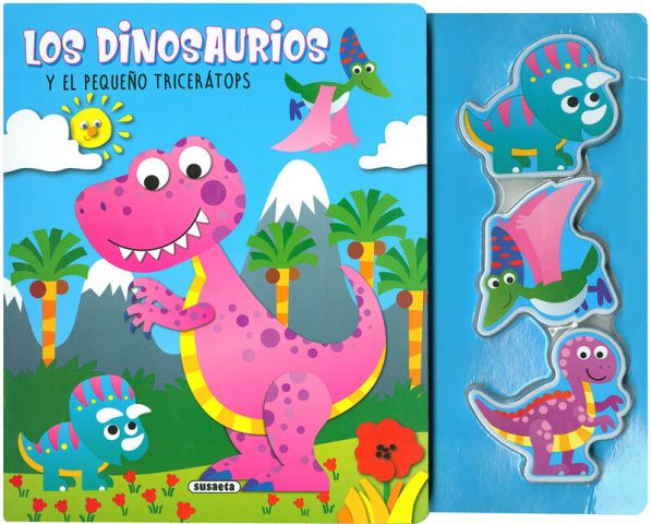 BUSCA Y ENCAJA. LOS DINOSAURIOS Y EL PEQUEÑO TRICERÁPTOS  (SUSAETA)