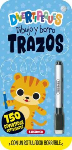 DIVERTIPEQUES. DIBUJO Y BORRO TRAZOS (SUSAETA)
