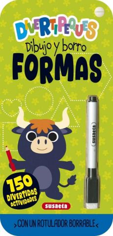 DIVERTIPEQUES. DIBUJO Y BORRO FORMAS (SUSAETA)