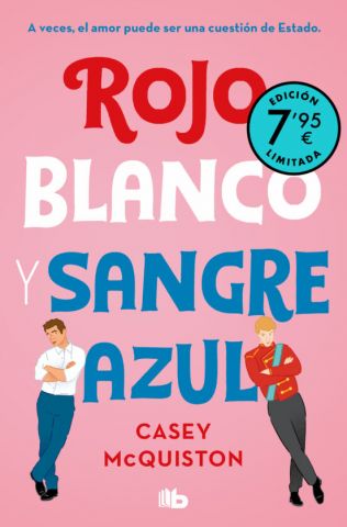 ROJO, BLANCO Y SANGRE AZUL (B DE BOLSILLO)