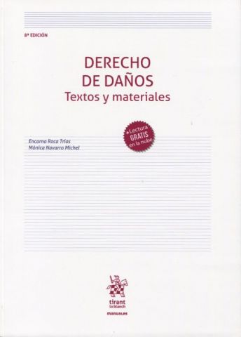 DERECHO DE DAÑOS. TEXTOS Y MAT. .2020 (TIRANT)