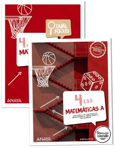 (ANAYA) MATEMÁTICAS 4º ESO AND 25 DUAL FOCUS