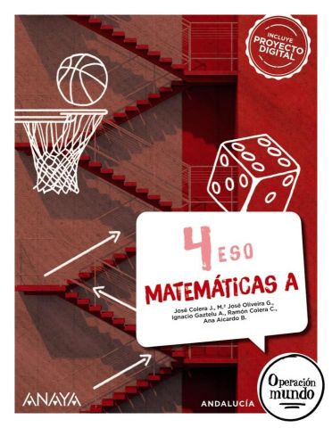 (ANAYA) MATEMÁTICAS A 4º ESO AND 25 OPERACIÓN MUNDO