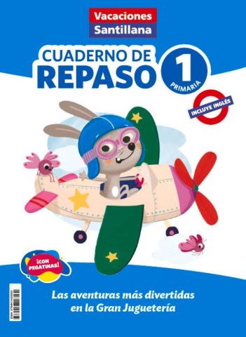 VACACIONES CUADERNO DE REPASO 1º EP (SANTILLANA)