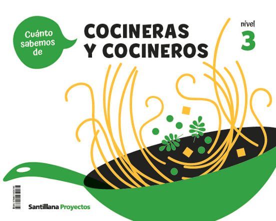 ¡CUÁNTO SABEMOS! COCINERAS Y COCINEROS N 3 5 AÑOS (SANTILLANA)