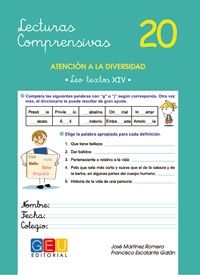 LECTURAS COMPRENSIVAS 20 (GEU)