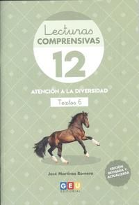 LECTURAS COMPRENSIVAS 12 TEXTOS 6 (GEU)