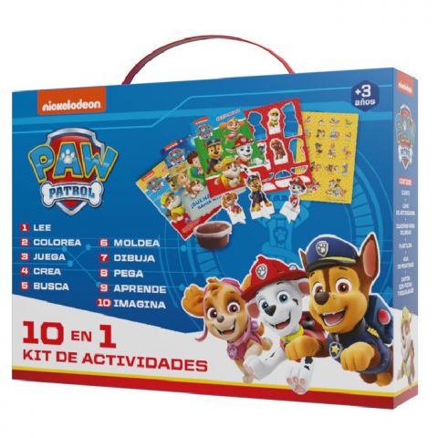 MALETÍN KIT DE ACTIVIDADES 10 EN 1 PATRULLA CANINA PTC009 (IMAGILAND)