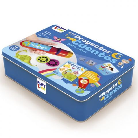 JUEGO KIT PROYECTORCUENTOS CAJA METÁLICA PTM002 (IMAGILAND)