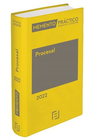MEMENTO PROCESAL 2022 (LEFEBVRE)