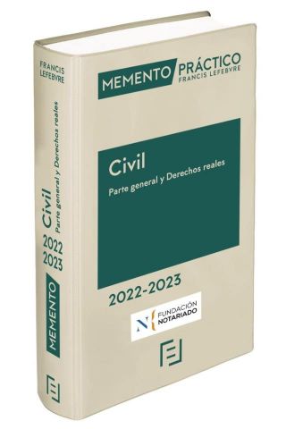 MEMENTO CIVIL PARTE GENERAL  Y DERECHOS REALES (LEFEBVRE)