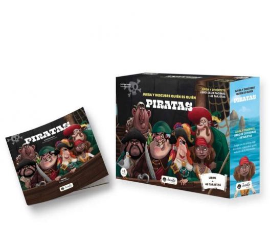 PIRATAS - JUEGA Y DESCUBRE QUIEN ES QUIEN (JUANITO BOOKS)