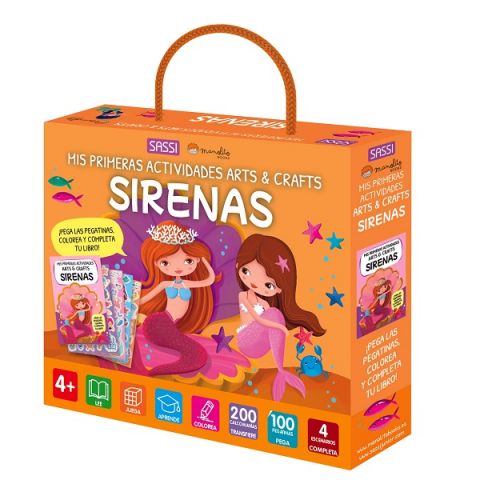 SIRENAS - MIS PRIMERAS ACTIVIDADES ARTS & CRAFTS (MANOLITO BOOKS)