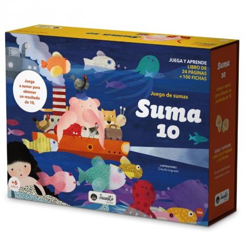 SUMA 10: JUEGO DE MATEMÁTICAS (JUANITO BOOKS)