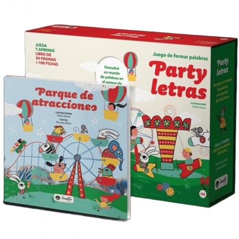 PARTY LETRAS: APRENDE CON LAS PALABRAS (JUANITO BOOKS)