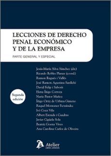 LECCIONES DE DERECHO PENAL ECONÓMICO Y DE LA EMPRESA (ATELIER)