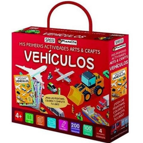 LOS VEHÍCULOS: ARTS & CRAFTS (MANOLITO BOOKS)